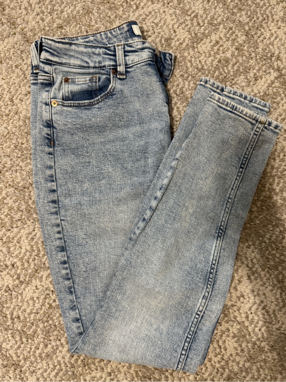 H&M WASHED SKINNY JEANS - Picture 8 of 8